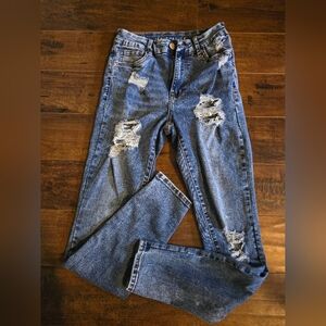 Aeropostale Ripped Skinny Jeggings